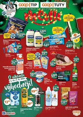 akční leták COOP 3.12.2025-16.12.2025