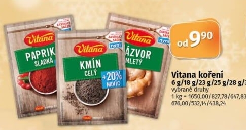 Koření Vitana