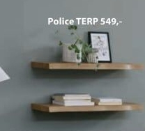 Nástěnná police Terp