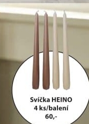 Svíčky stolní
