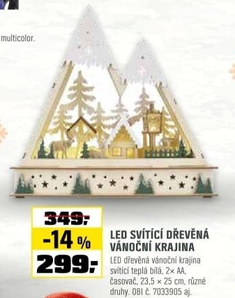 DřevěnáKrajinaLED2xAA