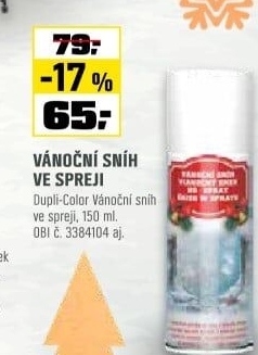 Sníh vánočníbílý