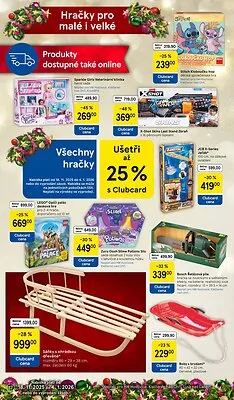 akční leták Tesco 25.11.2025-24.12.2025
