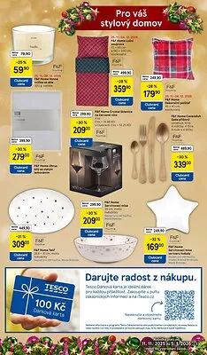 akční leták Tesco 25.11.2025-24.12.2025