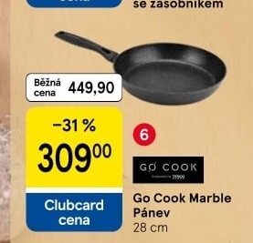 Pánev Marble Go Cook