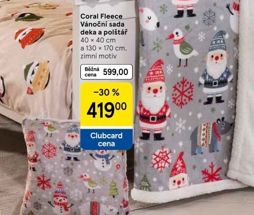 Souprava deka s polštářem