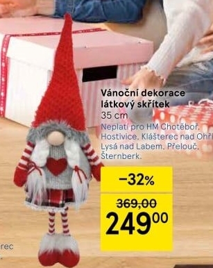 Vánoční dekorace - Tesco akcniletaky.com