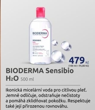 Micelární voda Sensibio H2O Bioderma