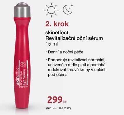 Revitalizační oční sérum skineffect