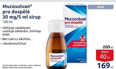 Sirup proti kašli Mucosolvan