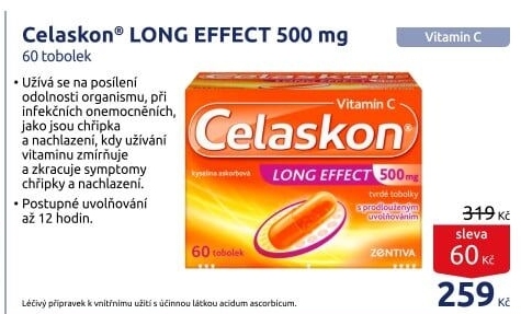 Vitamín C Long Effect Celaskon