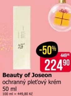Pleťový krém Beauty of Joseon