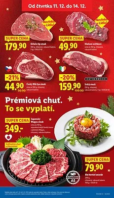 akční leták Lidl 11.12.2025-14.12.2025