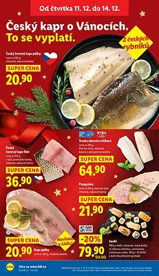 akční leták Lidl 11.12.2025-14.12.2025