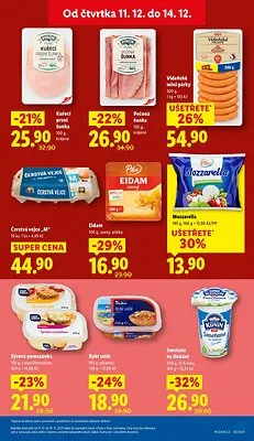 akční leták Lidl 11.12.2025-14.12.2025