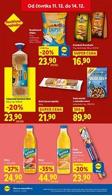 akční leták Lidl 11.12.2025-14.12.2025