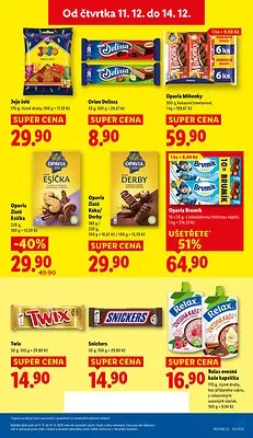 akční leták Lidl 11.12.2025-14.12.2025