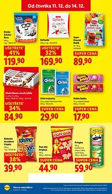 akční leták Lidl 11.12.2025-14.12.2025
