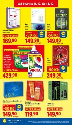 akční leták Lidl 11.12.2025-14.12.2025
