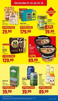 akční leták Lidl 11.12.2025-14.12.2025