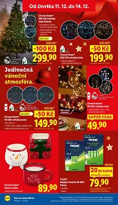 akční leták Lidl 11.12.2025-14.12.2025