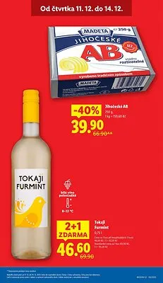 akční leták Lidl 11.12.2025-14.12.2025