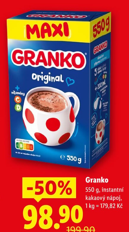 Instantní kakao Granko Orion