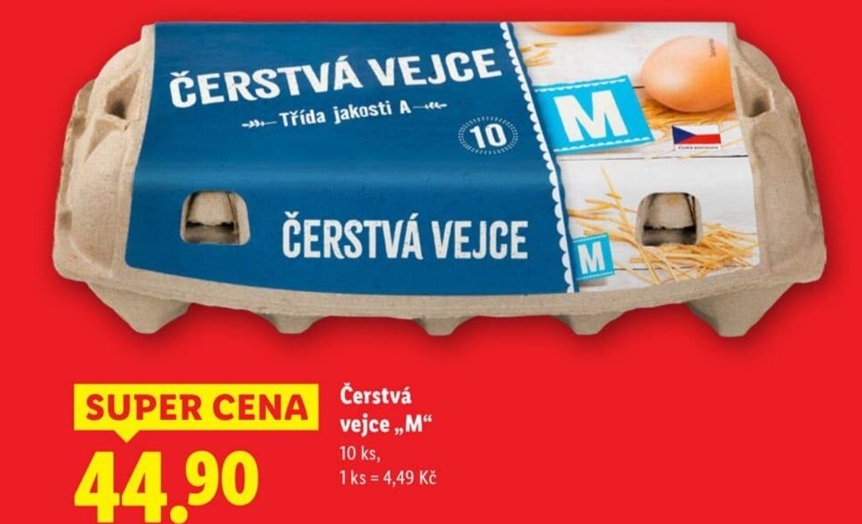 Vejce M