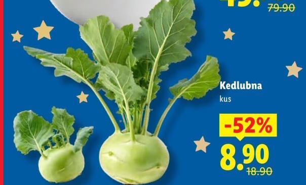 Kedlubna bílá - Lidl akcniletaky.com