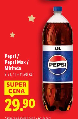 Limonáda Pepsi
