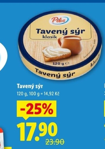 Sýr tavený Pilos