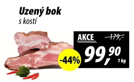 Uzený bok s kostí
