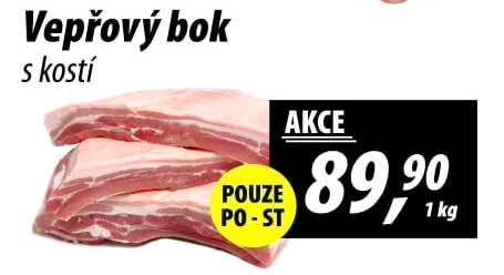 Vepřový bok s kostí