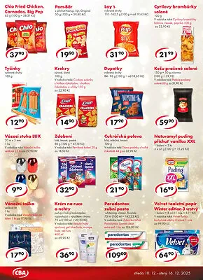 akční leták CBA 10.12.2025-16.12.2025