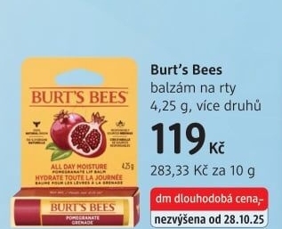 Balzám na rty Burt'