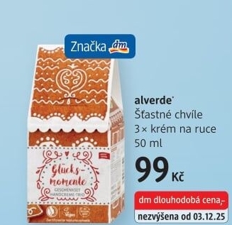 Dárková kazeta Šťastné chvíle Alverde