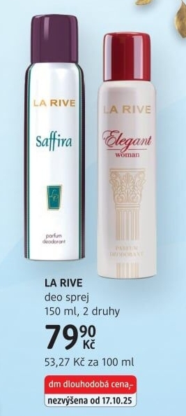 Deodorant sprej La Rive