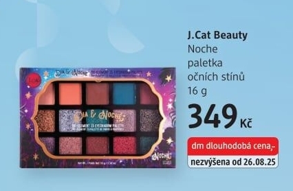 Paletka očních stínů Noche J.Cat Beauty