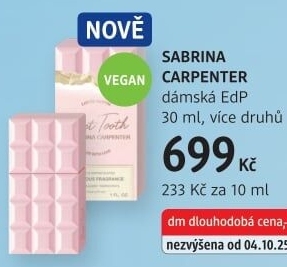 Parfémovaná voda dámská Sabrina Carpenter