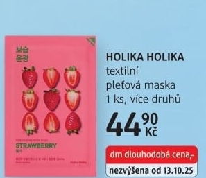 Pleťová textilní maska Holika Holika