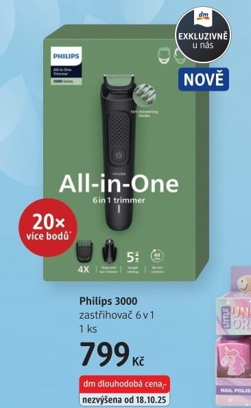 Zastřihovač Philips Series 3000