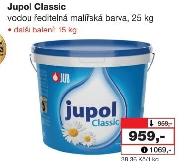 Barva Jupol Classic JUB