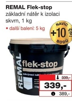 Izolační nátěr Flek - stop Remal