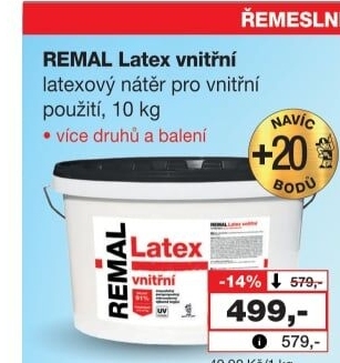 Latex vnitřní Remal