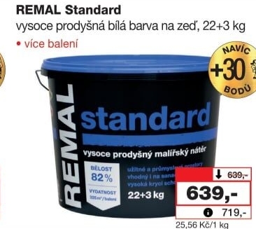 Malířská barva Remal Standard