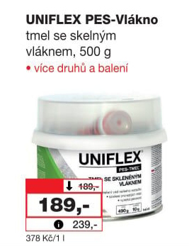 Tmel PES vlákno Uniflex