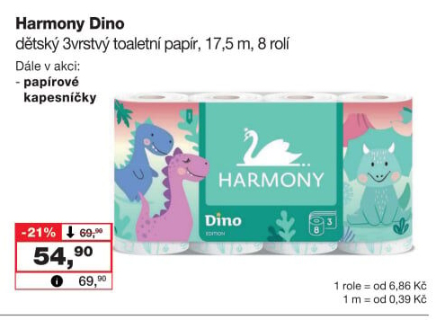 Toaletní papír 3vrstvý Kids Harmony