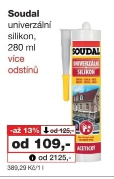 Univerzální silikon Soudal
