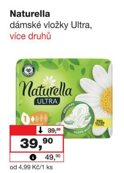 Vložky dámské Ultra Naturella