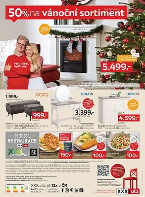 akční leták XXXLutz 8.12.2025-23.12.2025